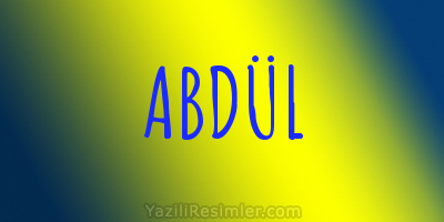 ABDÜL