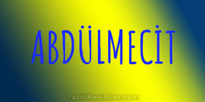 ABDÜLMECİT