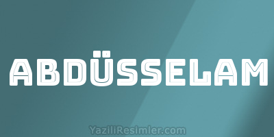 ABDÜSSELAM