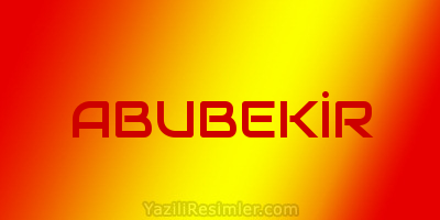 ABUBEKİR