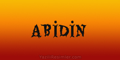 ABİDİN