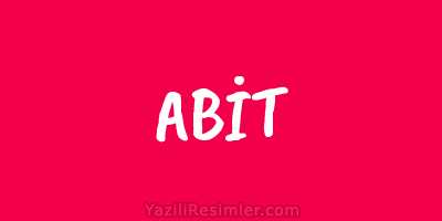 ABİT