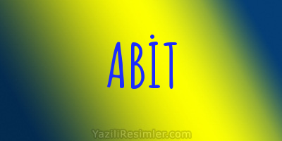 ABİT