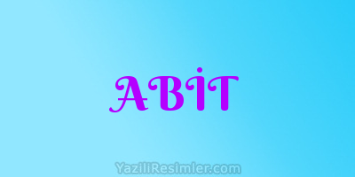 ABİT