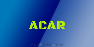 ACAR