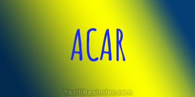 ACAR