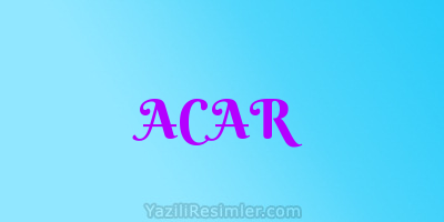 ACAR