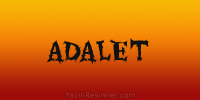 ADALET