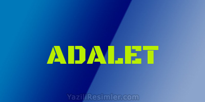 ADALET