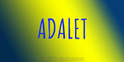 ADALET