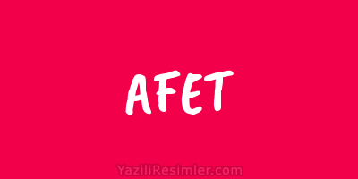 AFET