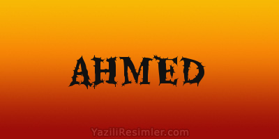 AHMED