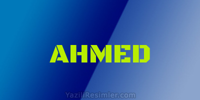 AHMED