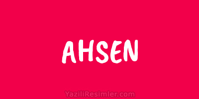 AHSEN