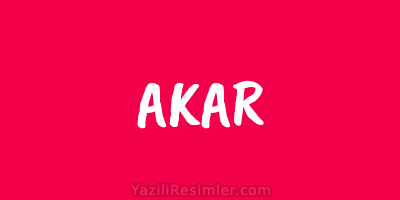 AKAR