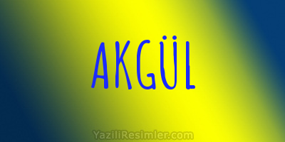 AKGÜL