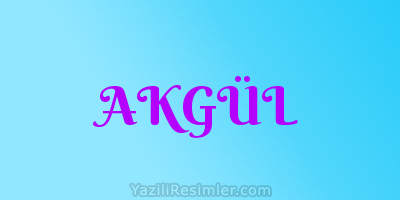 AKGÜL