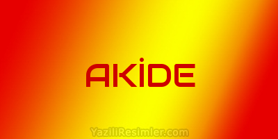 AKİDE