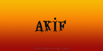 AKİF