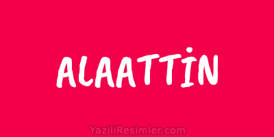 ALAATTİN