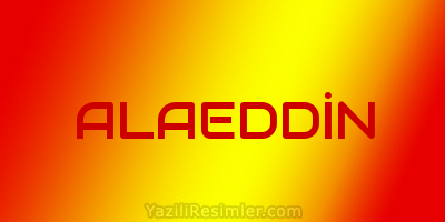 ALAEDDİN