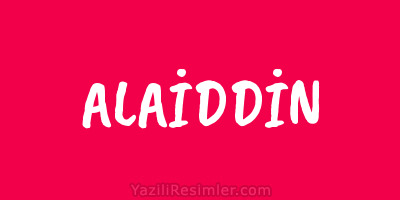 ALAİDDİN