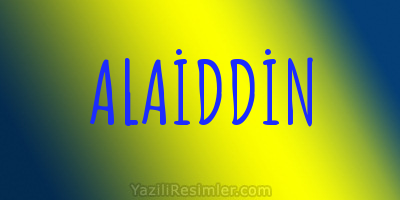 ALAİDDİN