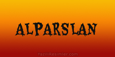 ALPARSLAN