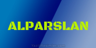 ALPARSLAN