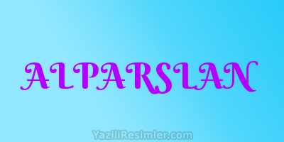 ALPARSLAN