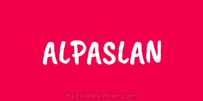 ALPASLAN