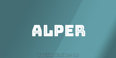ALPER