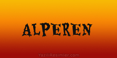 ALPEREN