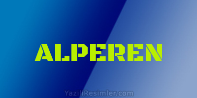 ALPEREN