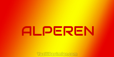 ALPEREN