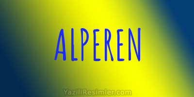 ALPEREN