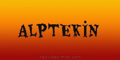 ALPTEKİN