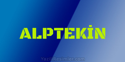 ALPTEKİN