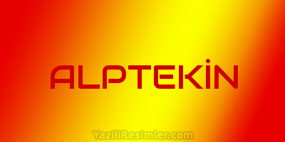 ALPTEKİN