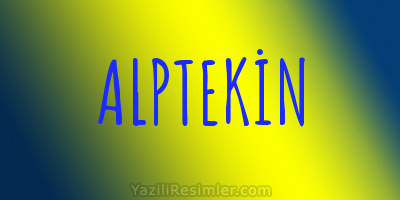 ALPTEKİN