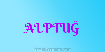 ALPTUĞ