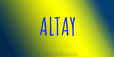 ALTAY