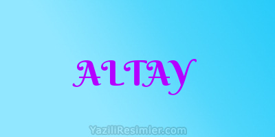 ALTAY