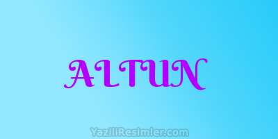 ALTUN