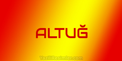 ALTUĞ