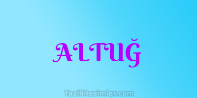 ALTUĞ