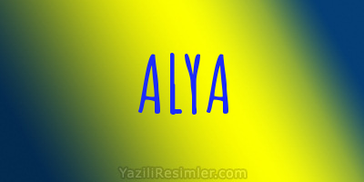 ALYA