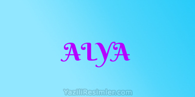 ALYA