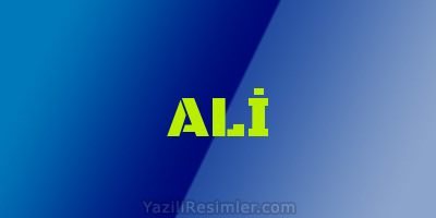 ALİ