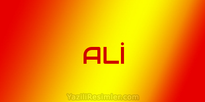 ALİ